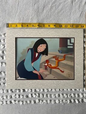 Mulan Animation Lithograph